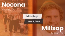 Matchup: Nocona  vs. Millsap  2016