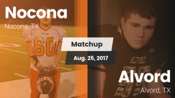 Matchup: Nocona  vs. Alvord  2017
