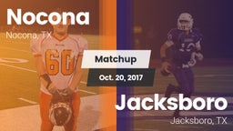 Matchup: Nocona  vs. Jacksboro  2017