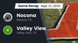 Recap: Nocona  vs. Valley View  2018