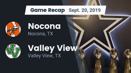 Recap: Nocona  vs. Valley View  2019