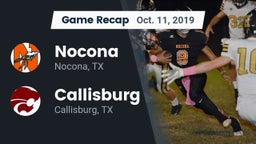 Recap: Nocona  vs. Callisburg  2019