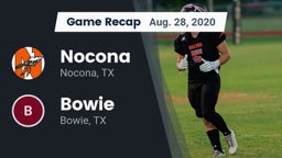 Recap: Nocona  vs. Bowie  2020