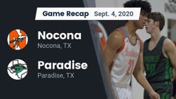 Recap: Nocona  vs. Paradise  2020