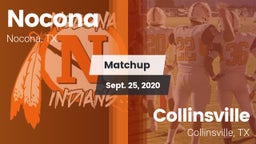 Matchup: Nocona  vs. Collinsville  2020