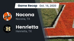 Recap: Nocona  vs. Henrietta  2020