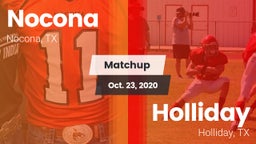 Matchup: Nocona  vs. Holliday  2020