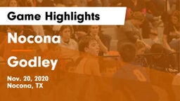 Nocona  vs Godley  Game Highlights - Nov. 20, 2020