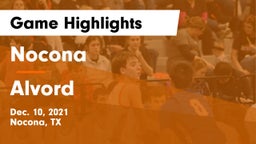 Nocona  vs Alvord  Game Highlights - Dec. 10, 2021