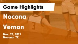 Nocona  vs Vernon  Game Highlights - Nov. 23, 2021
