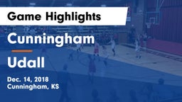 Cunningham  vs Udall  Game Highlights - Dec. 14, 2018