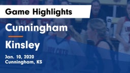 Cunningham  vs Kinsley  Game Highlights - Jan. 10, 2020
