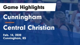 Cunningham  vs Central Christian  Game Highlights - Feb. 14, 2020