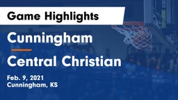 Cunningham  vs Central Christian  Game Highlights - Feb. 9, 2021