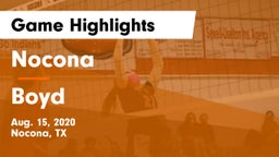 Nocona  vs Boyd  Game Highlights - Aug. 15, 2020