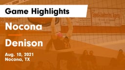 Nocona  vs Denison  Game Highlights - Aug. 10, 2021