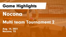 Nocona  vs Multi team Tournament 2 Game Highlights - Aug. 14, 2021