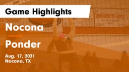 Nocona  vs Ponder  Game Highlights - Aug. 17, 2021