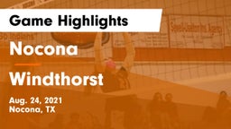 Nocona  vs Windthorst  Game Highlights - Aug. 24, 2021