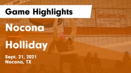 Nocona  vs Holliday  Game Highlights - Sept. 21, 2021