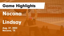 Nocona  vs Lindsay  Game Highlights - Aug. 27, 2022