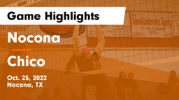 Nocona  vs Chico  Game Highlights - Oct. 25, 2022