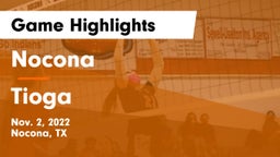 Nocona  vs Tioga  Game Highlights - Nov. 2, 2022