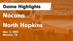 Nocona  vs North Hopkins   Game Highlights - Nov. 5, 2022