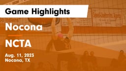 Nocona  vs NCTA Game Highlights - Aug. 11, 2023
