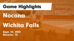 Nocona  vs Wichita Falls  Game Highlights - Sept. 22, 2023