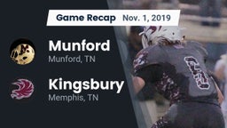 Recap: Munford  vs. Kingsbury  2019