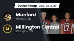 Recap: Munford  vs. Millington Central  2020