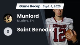 Recap: Munford  vs. Saint Benedict 2020