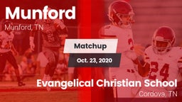 Matchup: Munford  vs. Evangelical Christian School 2020