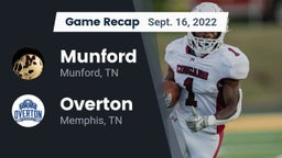 Recap: Munford  vs. Overton  2022