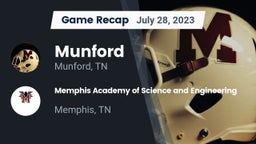 Recap: Munford  vs. Memphis Academy of Science and Engineering  2023