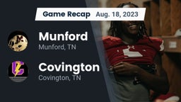 Recap: Munford  vs. Covington  2023