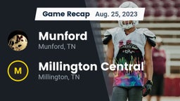 Recap: Munford  vs. Millington Central  2023
