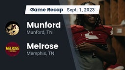 Recap: Munford  vs. Melrose  2023