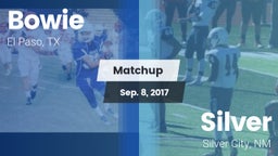 Matchup: Bowie  vs. Silver  2017