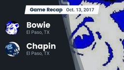 Recap: Bowie  vs. Chapin  2017