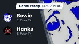 Recap: Bowie  vs. Hanks  2018