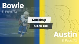 Matchup: Bowie  vs. Austin  2019