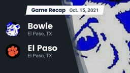 Recap: Bowie  vs. El Paso  2021