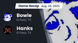 Recap: Bowie  vs. Hanks  2022