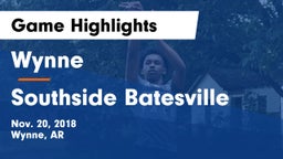 Wynne  vs Southside Batesville Game Highlights - Nov. 20, 2018