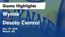 Wynne  vs Desoto Central Game Highlights - Dec. 29, 2018