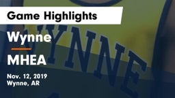 Wynne  vs MHEA Game Highlights - Nov. 12, 2019