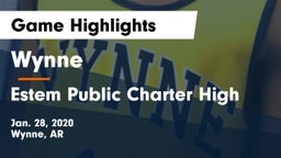 Wynne  vs Estem Public Charter High Game Highlights - Jan. 28, 2020