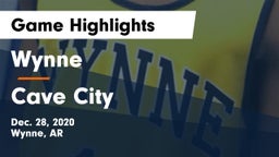 Wynne  vs Cave City  Game Highlights - Dec. 28, 2020
